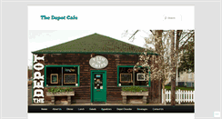 Desktop Screenshot of depotrestaurantinc.com