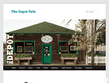 Tablet Screenshot of depotrestaurantinc.com